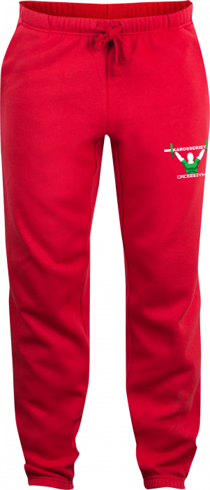 Clique - Karosseriet Sweat Pants In Cotton - Czerwony